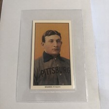 Official 1995 Honus Wagner 1909-11 T206 Piedmont Cigarette Reprint Card