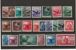 Repubblica 1945 serie democratica nuova ** mnh - Foto 1 di 1