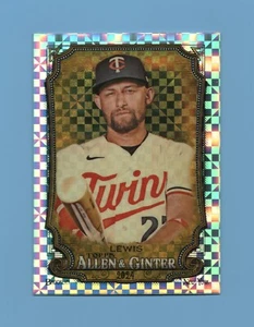 2024 Topps Allen & Ginter Chrome X-fractor #147 Royce Lewis **Case Hit** - Picture 1 of 2