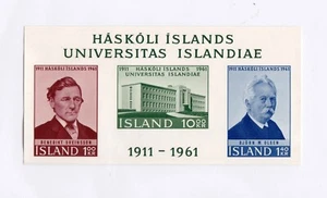 Iceland 344a MNH OG Mini Sheet FREE SHIPPING!! - Picture 1 of 1