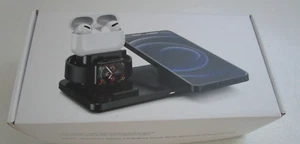 New Multi Function Charging Dock with Wireless Charging Pad Newest 15W fast - Picture 1 of 4