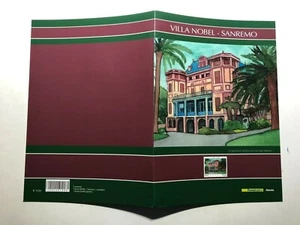 2014 Poste Italiane Folder Filatelico Villa Nobel Sanremo - Picture 1 of 2
