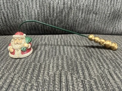 Boston Warehouse Santa Claus Candle Snuffer 1998 Navidad, envío rápido Foto 1 de 4