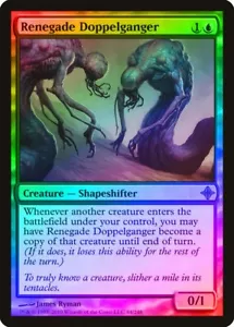 Renegade Doppelganger FOIL Rise of the Eldrazi NM Blue Rare MTG - Foto 1 di 1