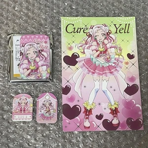 Hugtto! Precure Square Can Badge Chinese Limited Postcard Cure Yell - Picture 1 of 1