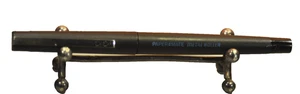 "Paper Mate"   METAL  ROLLER 94  Black&CT  US  made c.1991's  Rollerball pen - Picture 1 of 9