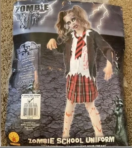 Zombie School Girl Constume SZ XL 14-16 - Picture 1 of 2