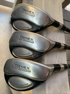 Nickent Genex 3DX Ironwood Hybrid Set 3-4-5 Hybrid Golf Clubs R Flex RH - Picture 1 of 21