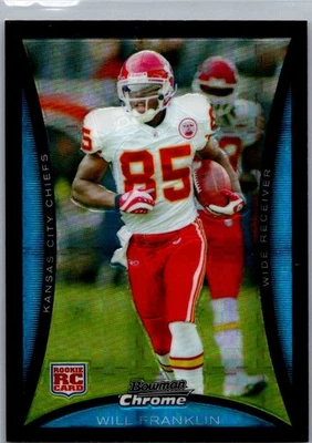 2008  Bowman Chrome Xfractors #BC21 Will Franklin Rookie Rc /275 Chiefs B70 - Image 1 of 2