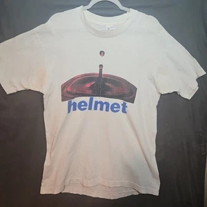 Vintage HELMET Meantime 1992 Tour White XL T-Shirt 💯Authentic * Rare! - Bild 1 von 10