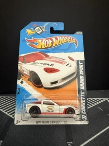 Hot Wheels ’71 Corvette Grand Sport “Roanoke Fire‑EMS” White & Red – NIB 162/247 - Picture 1 of 3