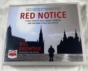 Red Notice Sergei Magnitsky CD Audiobook Ukrainian Russian prisoner 12 CDs - Picture 1 of 4