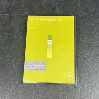 Adobe Dreamweaver CS4 - Windows/Mac OS DVD Student Licensing - Image 1 of 3