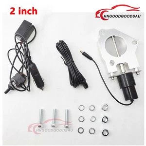 2 inch Stainless Electric Exhaust Valve Control Valve Motor with Manual Switch - Picture 1 of 15