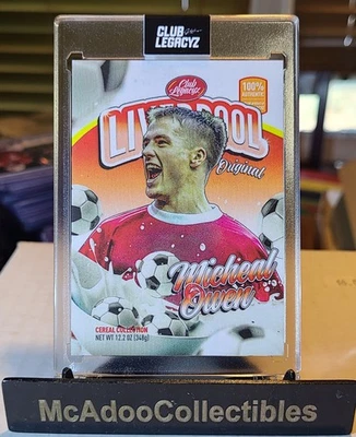 2025 Club Legacyz Michael Owen Cereal Box 04/200 Classic Edition - Image 1 of 2