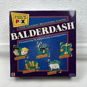 Balderdash the Bluffing Game Mattel 2003 BRAND NEW SEALED! Classic Board - Picture 1 of 3