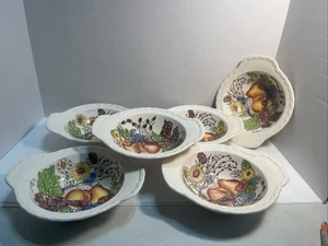 6–Metlox - Poppytrail - Vernon Fruitdale Winged Cereal Bowl 3022 - Picture 1 of 12