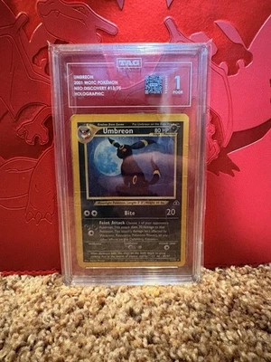 Pokémon TCG Umbreon Neo Discovery Tag 1 | Very cool card and excellent in a PC - Image 1 of 4