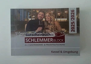 Schlemmerblock 2026 Kassel & Umgebung Gutscheinbuch Gutschein Heft inkl 25€ Code - Bild 1 von 3
