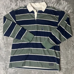 Abercrombie Kids long-sleeve rugby polo Green 15-16 - Picture 1 of 3