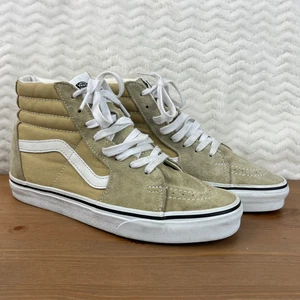 Zapatillas altas Vans Sk8-Hi de gamuza/lona para hombre talla 6 para mujer 7,5 Taos marrón - Imagen 1 de 16
