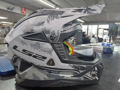 LS2 Gate II Helmet Full Face Off Road Dirt Bike Moisture Wicking - Image 1 of 2