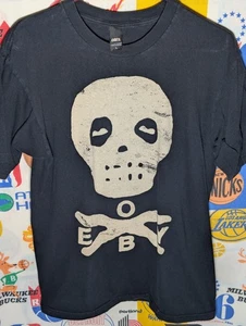 Obey Skull T-Shirt Tee schwarz Large Skater Streetwear - Bild 1 von 4