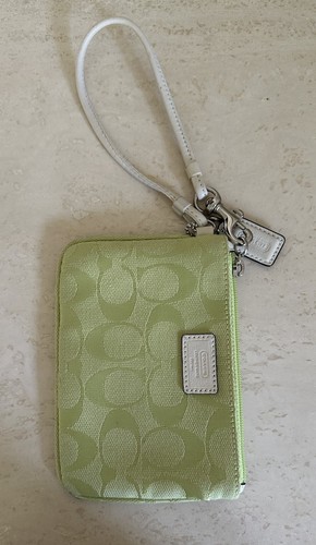 Bracciale COACH verde lime ottime condizioni!