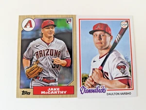Arizona Diamondbacks Lot McCarthy RC Varsho 2022 Topps Archives - Bild 1 von 2
