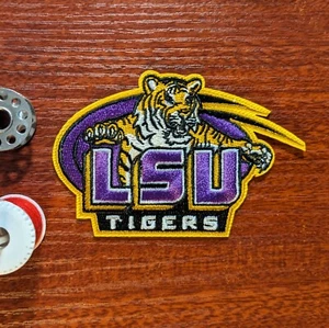 Louisiana State University Tigers Aufnäher LSU College bestickt Bügelbild 2,25x3" - Bild 1 von 3