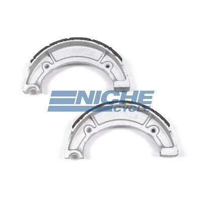 Zapatas de freno traseras ranuradas para Yamaha XS400 SJ 1982 Foto 1 de 2