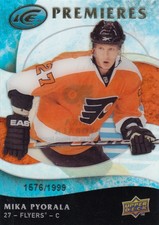 2009-10 Upper Deck Ice Premieres Rookie #119 - MIKA PYORALA /1999