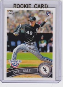 CHRIS SALE ROOKIE CARD 2011 Topps Opening Day Chicago White Sox MLB Baseball RC - Picture 1 of 2