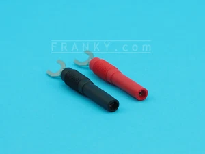 ETA3207 -  2mm Spade Connectors / Fork Terminals for 2mm Socket - Picture 1 of 4