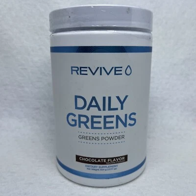 Revive Daily Greens, Chocolate, 17.77 oz (504 g) EXP 10/26 - Image 1 of 4