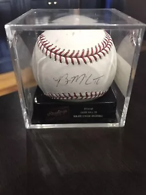 BRIAN MCCANN  AUTOGRAPH OFFICIAL OMLB BASEBALL - Image 1 of 3