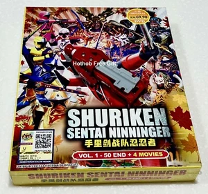 Shuriken Sentai Ninninger (VOL.1 - 50 End + 4 Movie) ~ Free Power Rangers Key ~ - Picture 1 of 5