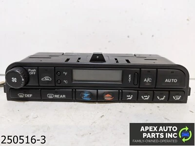 Оригинальный переключатель климат-контроля температуры кондиционера Jaguar XJ6 4,0 л VDP 1995-1997 годов выпуска - Изображение 1 из 4