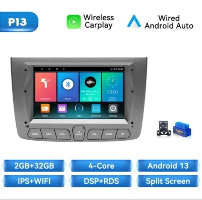 Autoradio Alfa Romeo Mito 2008-2012 Carplay-Androidauto 2GB+ 32GB, Trasera + DAB - Imagen 1 de 4