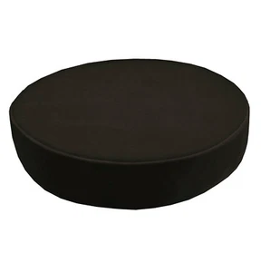 Mf05r Brown Microfiber Velvet  3D Round Seat Cushion Cover Custom Size - Picture 1 of 5