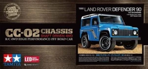 RC 1990 LAND ROVER DEFENDER 90 TAMIYA 1/10 58700-60A - Picture 1 of 3