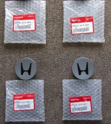 44732-SL0-N01 Genuine Honda Aluminum Wheel Center Cap 4Pcs ACURA NSX NA1 2 - Image 1 of 2