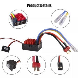 9IMOD 1060 RTR 60A Brushed ESC - Waterproof for 1/10 RC Car Motors - Picture 1 of 12