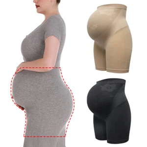 Women Maternity Shapewear Seamless High Waist Support Pregnancy Body Shaper US - Picture 1 of 18