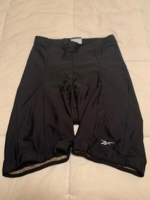 锐步骑行自行车短裤黑色加厚大号 — 第 1/3 张图片