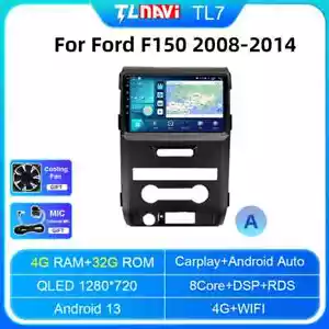 For Ford F150 P415 Raptor Car Radio GPS Android CarPlay Multimedia Stereo Player - Picture 1 of 40