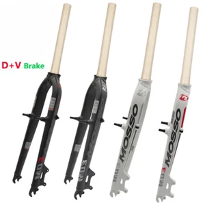 Road Bike Disc/V Brake Hard Forks 26 27.5inch Mountain Bicycle Alloy Rigid Fork - Picture 1 of 28