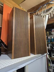 Elegantes Paar Blaupunkt HIFI Klangbox 7 627 960, 4♎, 12/20W, Vintage 60s - Bild 1 von 23
