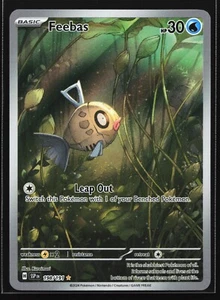 Pokemon Feebas 198/191 Surging Sparks Illustration Rare Holo NM - Picture 1 of 2