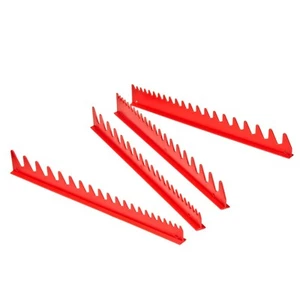 Ernst 6014T 40-tool Space Saver Wrench Rail Organizer Kit with Mount Tape - Red - Picture 1 of 1